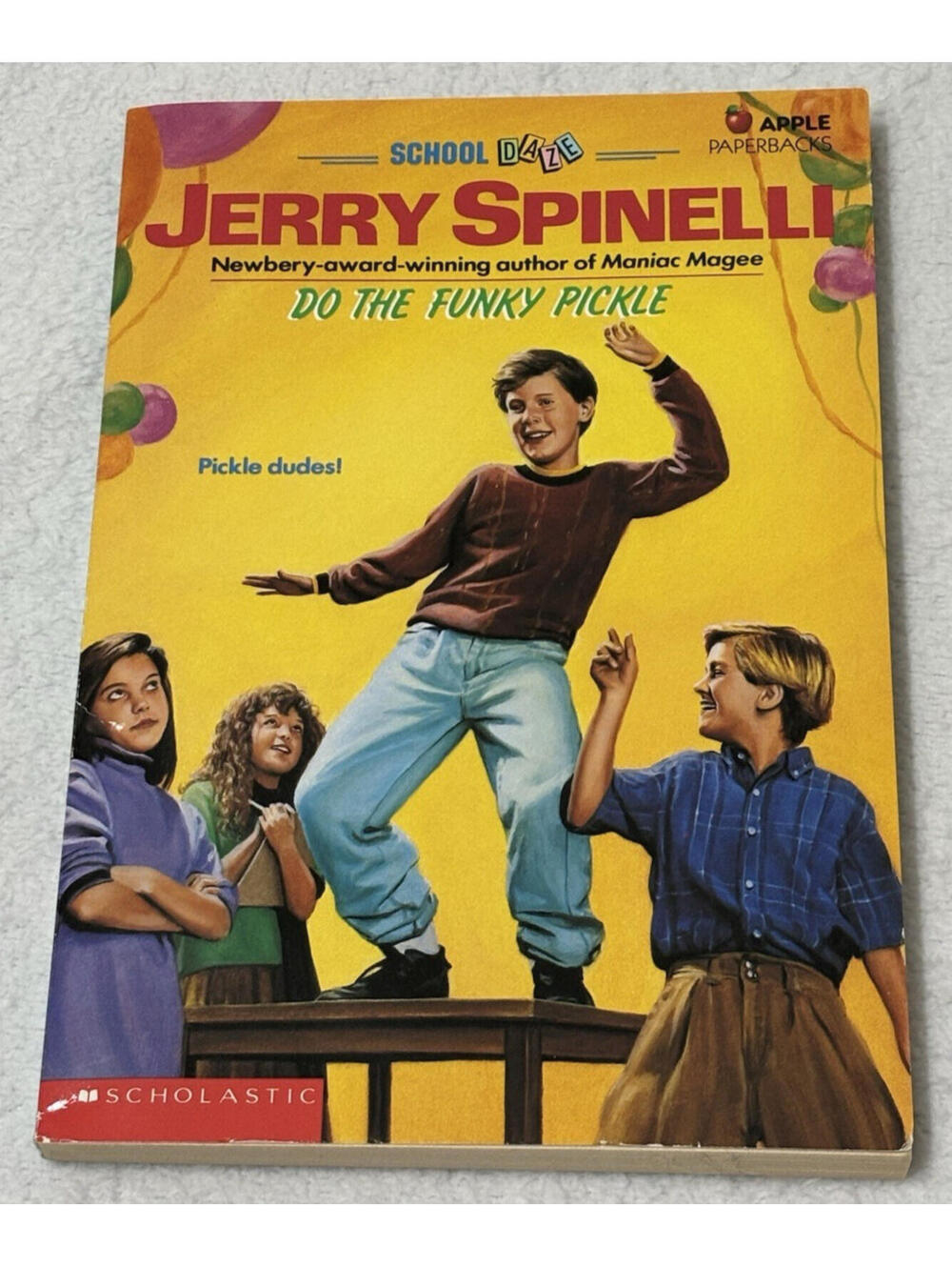 School Daze Series Do The Funky Pickle by Jerry Spinelli || Apple Paperbacks